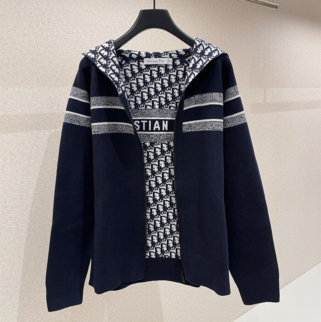 디올 오블리크 캐시미어 가디건