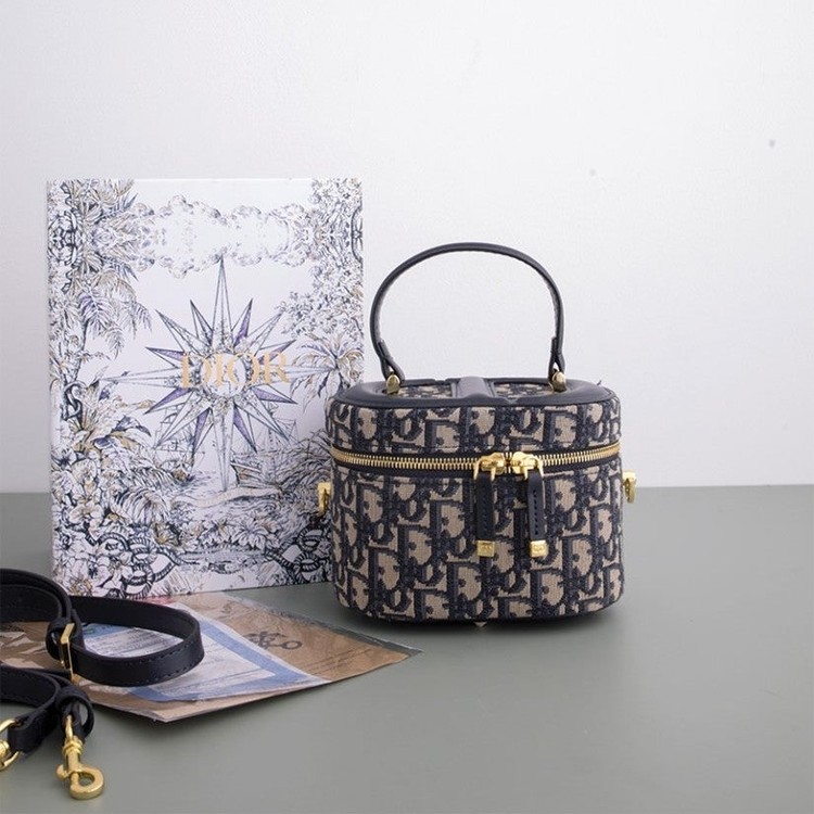 디올 오블리크 스몰 베니티 파우치