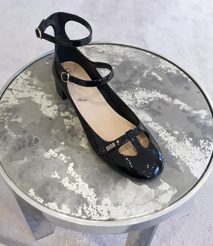 디올 엠므 발레 펌프스