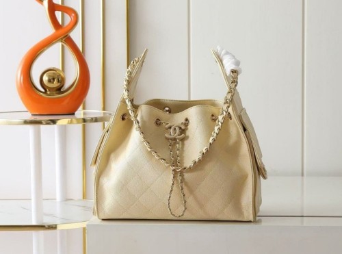 샤넬 25백 스몰 CC로고 베이지