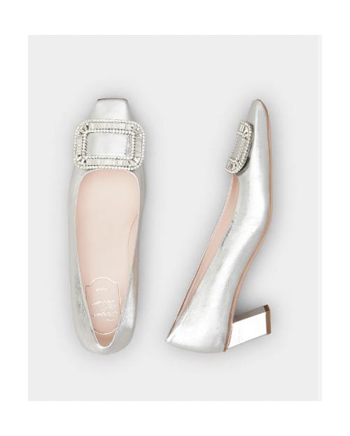 로저비비에 Woman Silver 벨 비비에 펌프스