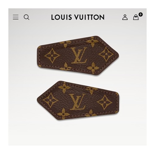 루이비통 LV 백스테이지 헤어 클립 투알