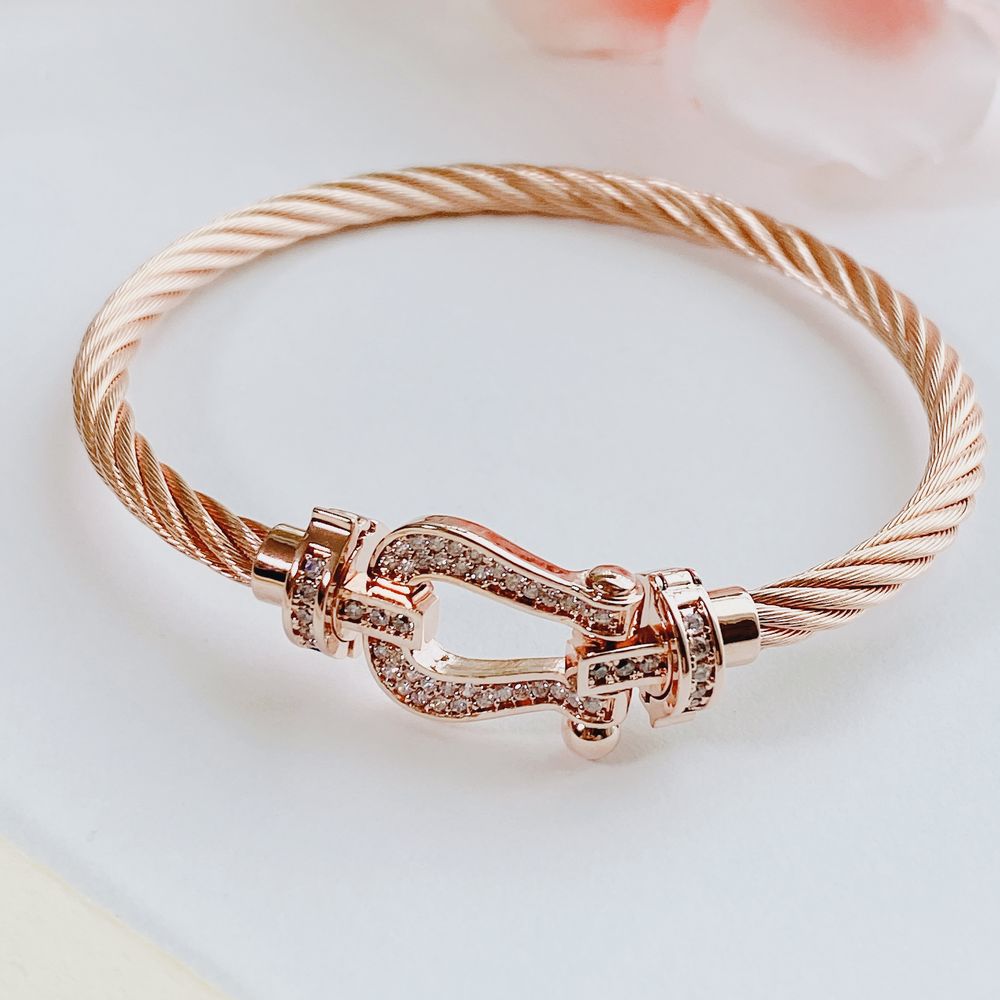 포스텐 브레이슬릿 18K 핑크 골드