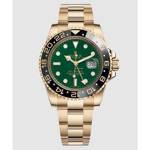 롤렉스 GMT 마스터 2 녹금통 40mm 116718LN