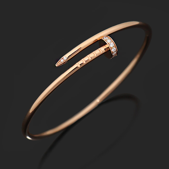 까르띠에 저스트 앵 끌루 SM 브레이슬릿 로즈골드