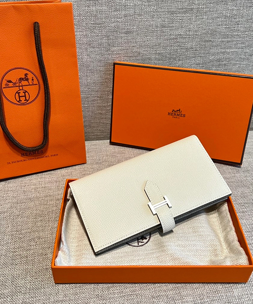 에르메스 베안 장지갑 (금장/은장) 앱송