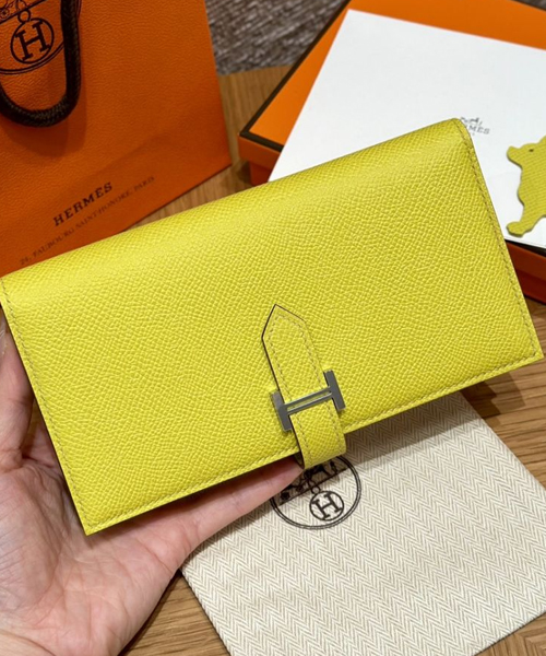 에르메스 베안 장지갑 (금장/은장) 앱송