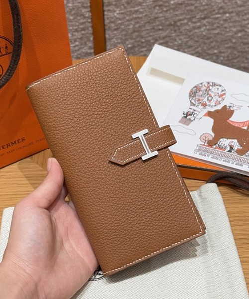 에르메스 베안 장지갑 (금장/은장) 토고