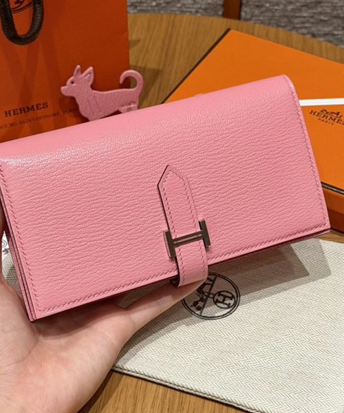 에르메스 베안 장지갑 (금장/은장)