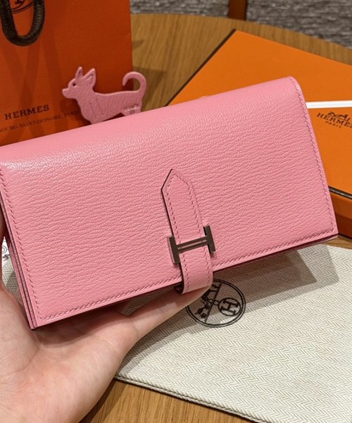 에르메스 베안 장지갑 (금장/은장)