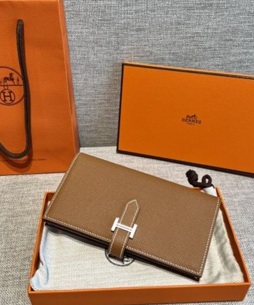 에르메스 베안 장지갑 (컬러 골드) (금장/은장)