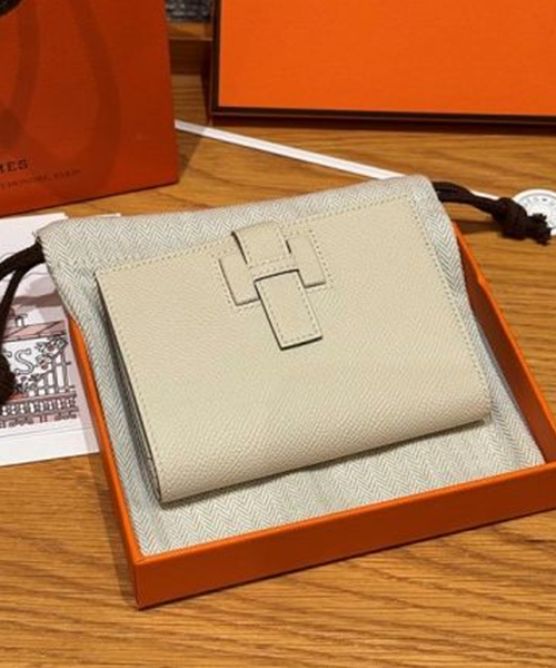 에르메스 뉴 H 파상 앱송 반지갑 올수공 (컬러 끄레)