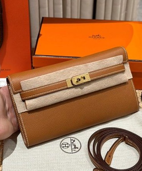 에르메스 켈리 투 고 미니백 앱송 (컬러 골드 금장)