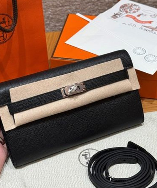 에르메스 켈리 투 고 미니백 앱송 (컬러 누아(블랙)은장)