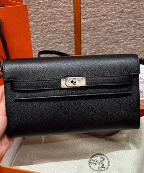 에르메스 켈리 투 고 미니백 에버컬러 (컬러 누아(블랙)은장)