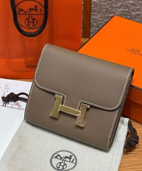 에르메스 콘스탄스 컴팩트 반지갑 올수공 (컬러 에토프)