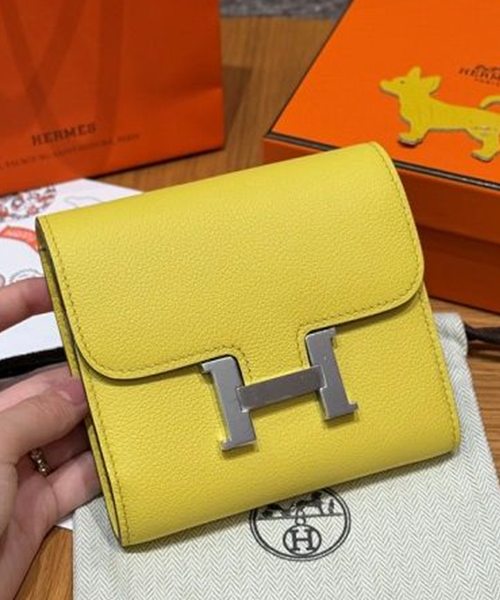에르메스 콘스탄스 컴팩트 반지갑 올수공 (컬러 존 푸셩)