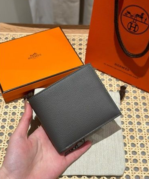 에르메스 시티즌 반지갑 (컬러 그리스 메이어)