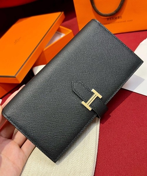 에르메스 베안 장지갑 (금장/은장) 앱송