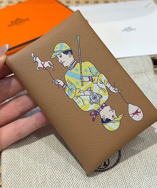 에르메스 칼비 듀오 카드지갑