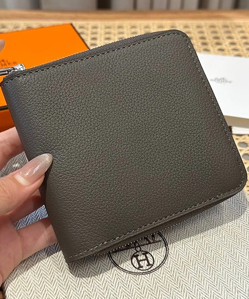 에르메스 샹달체인 지퍼 반지갑