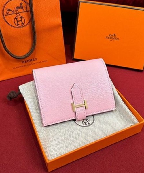 에르메스 베안 컴팩트 쉐브르 반지갑 (금장) 하이엔드급