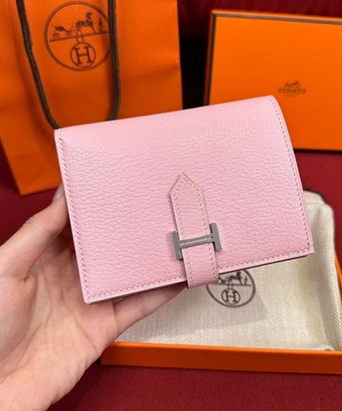 에르메스 베안 컴팩트 쉐브르 반지갑 (은장) 하이엔드급