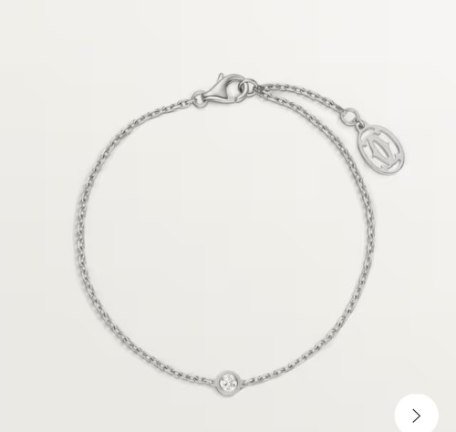 까르띠에 다무르 브레이슬릿 실버 스몰