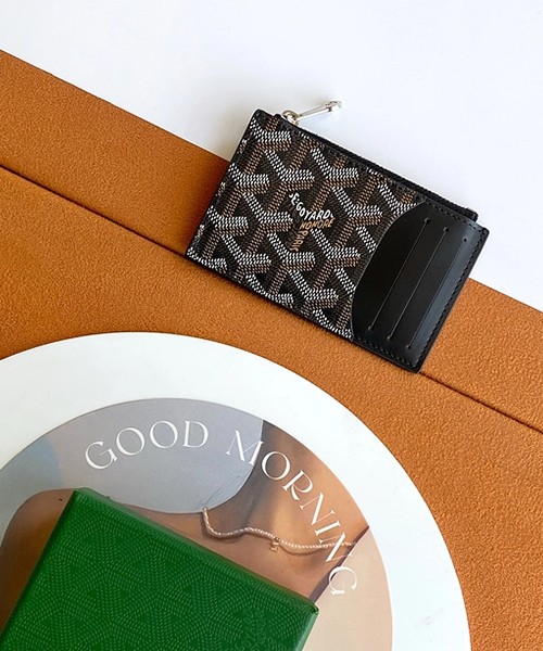 고야드 부르봉 카드지갑 (컬러 블랙)