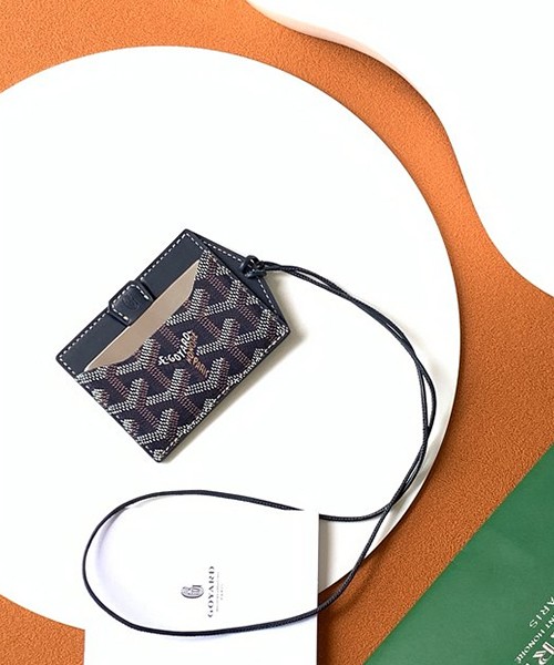 고야드 비너스 미러 카드홀더 (컬러 다크네이비)