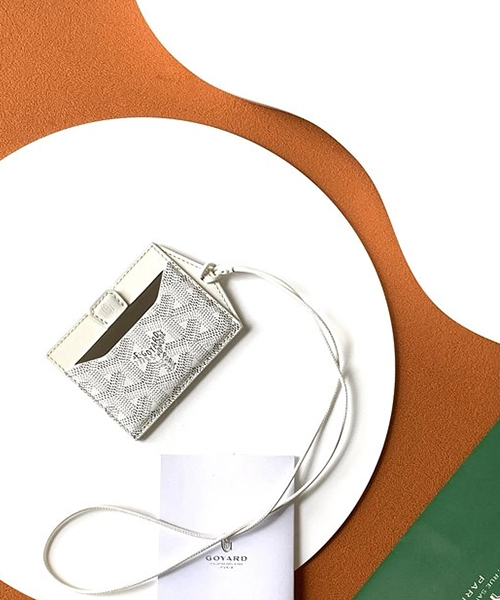 고야드 비너스 미러 카드홀더 (컬러 화이트)