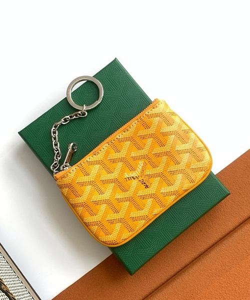 고야드 세나 나노 파우치 (컬러 옐로우)