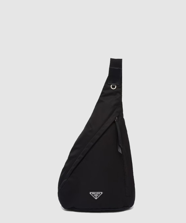 프라다 리나일론 및 가죽 백팩 2VZ092