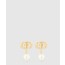 디올 CD Navy 귀걸이 E1850