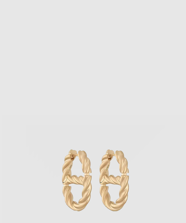 디올 Dior CD Navy 귀걸이 E2134