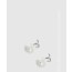 로에베 애너그램 페블 스터드 이어링