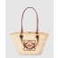 로에베 애너그램 바스켓 백 - 이라카 팜 & 카프스킨