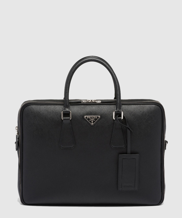 프라다 사피아노 가죽 브리프케이스 2VE022