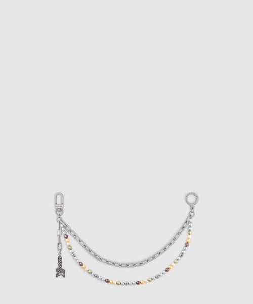 루이비통 펄 (Pearls) 체인 벨트 & 백 참 M02293