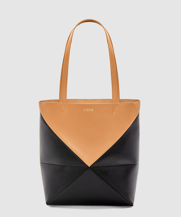 로에베 퍼즐 폴드 토트 - 샤이니 카프스킨