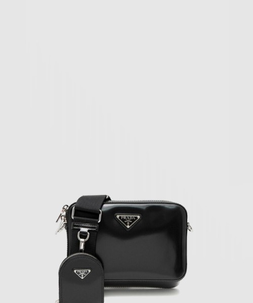 프라다 가죽 숄더백 1BH180