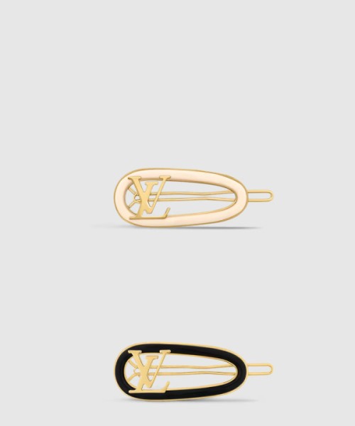 루이비통 마이 LV 체인 헤어 클립 M02294