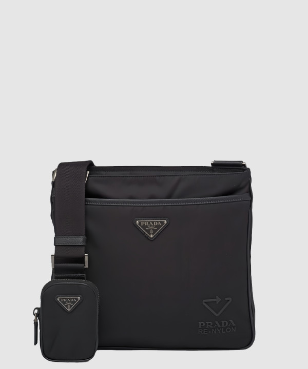 프라다 리나일론 및 사피아노 숄더백 2VH118