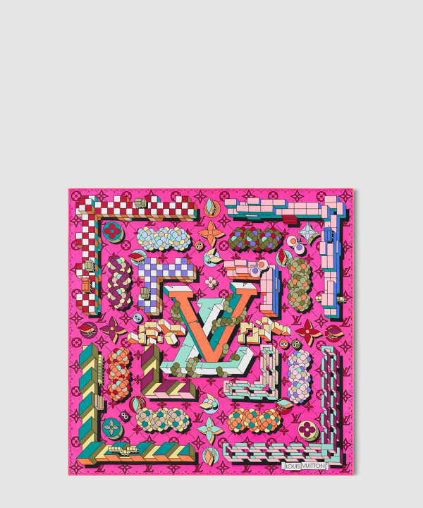 루이비통 메이즈 오브 프레셔스 스퀘어 90 M90861