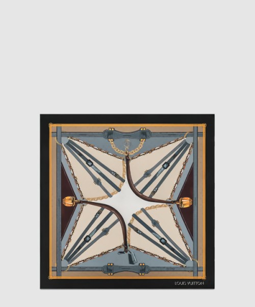 루이비통 모노그램 플라워 스퀘어 90 M77580