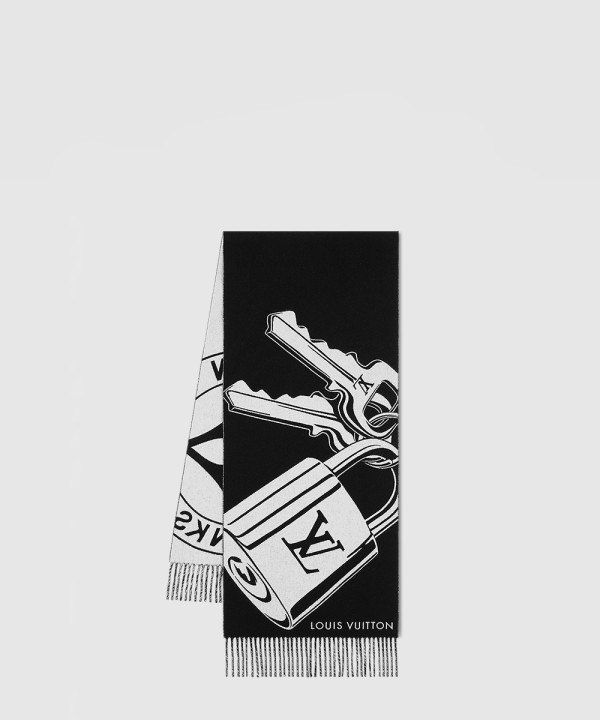 루이비통 락 앤드 키 스카프 M92855