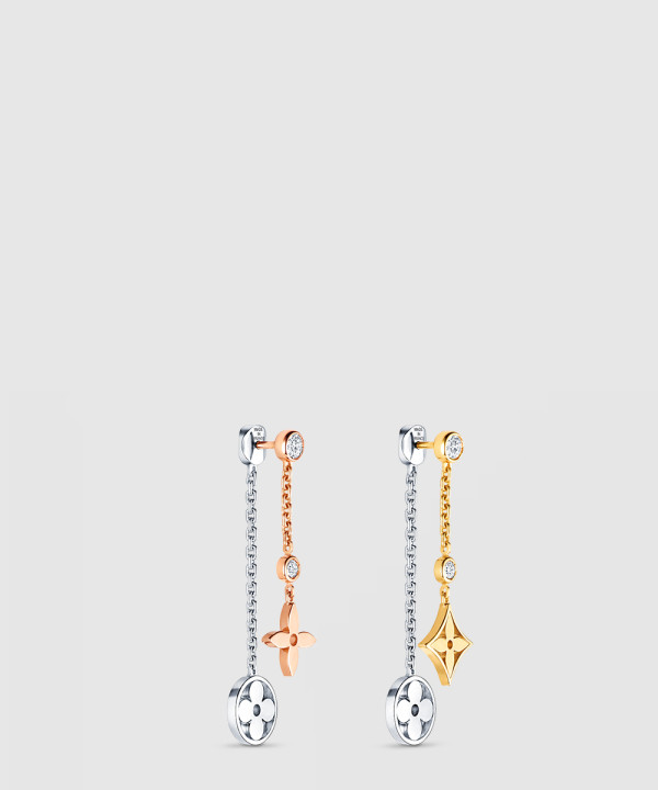 루이비통 이딜 블라썸 긴 귀걸이 Q96413