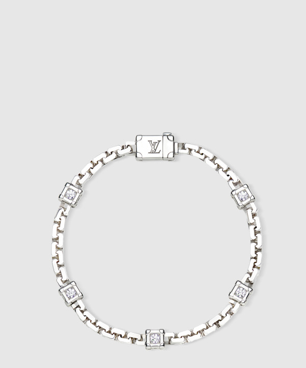 루이비통 레 가스통 비통 트렁크 팔찌 Q05837