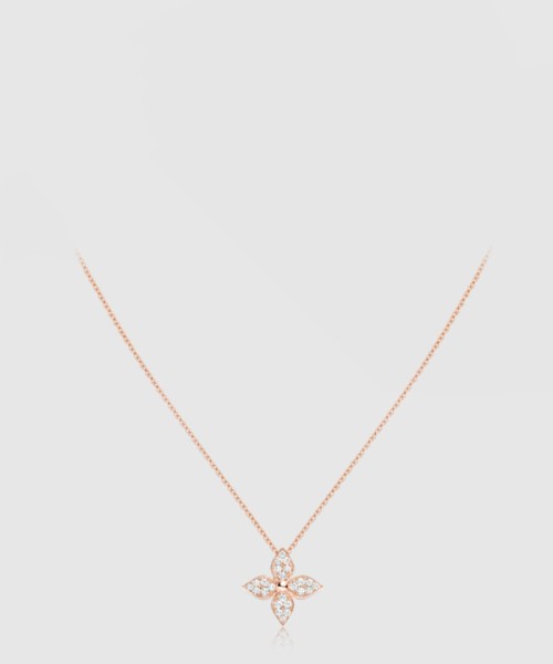 루이비통 다이아몬드 블라썸 긴 목걸이 Q93522
