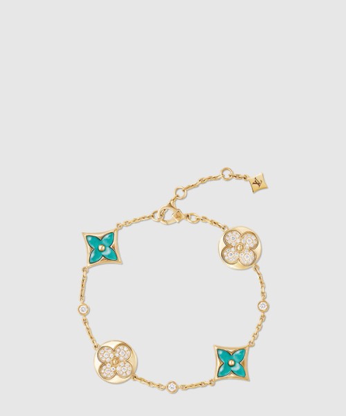 루이비통 컬러 블라썸 BB 멀티 패턴 팔찌 Q05979